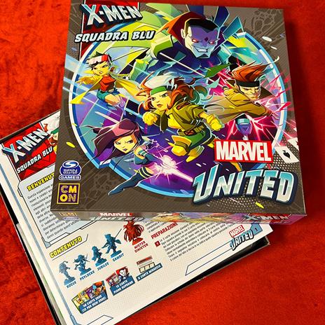 X-Men United - Blue Team. Esp. - ITA. Gioco da tavolo - 2