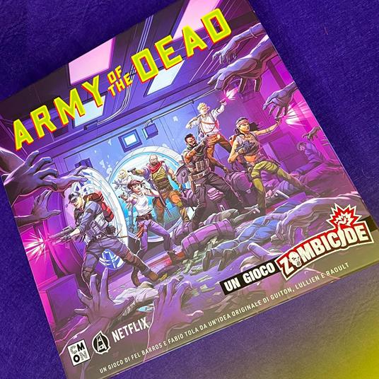 Asmodee: Zombicide Army of the Dead, Gioco da Tavolo, 14+ Anni, 1-6 Giocatori, Edizione in Italiano - 2