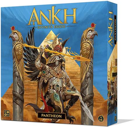 Ankh: Divinità Egizie - Pantheon. Esp. - ITA. Gioco da tavolo