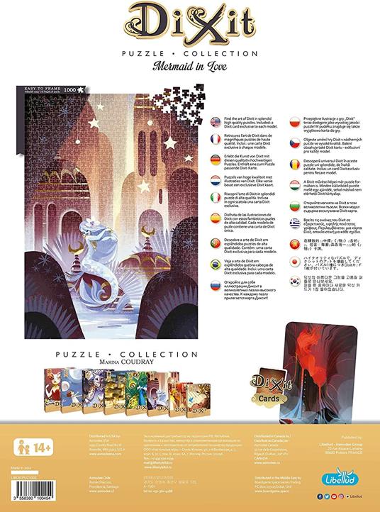 Dixit Puzzle - Mermaid in Love (1.000 pz.). Puzzle - ITA. Gioco da tavolo - 3