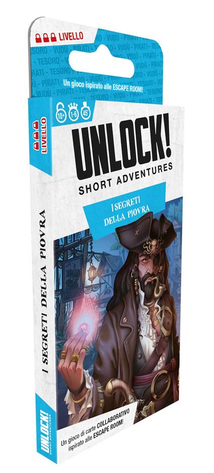 Unlock! SA- I Segreti della Piovra. Base - ITA. Gioco da tavolo