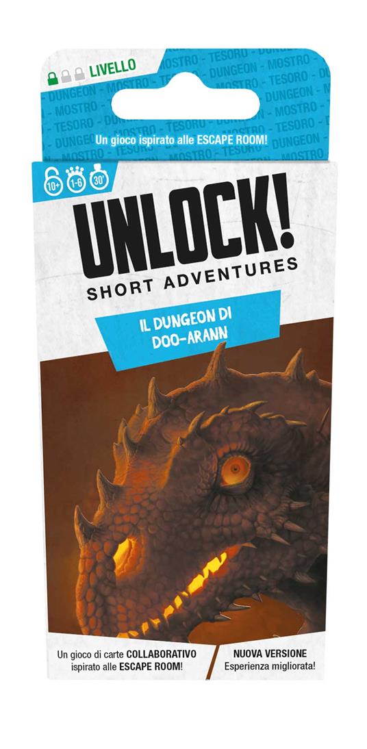 Unlock! SA - Il Dungeon di Doo-Arann's. Base - ITA. Gioco da tavolo
