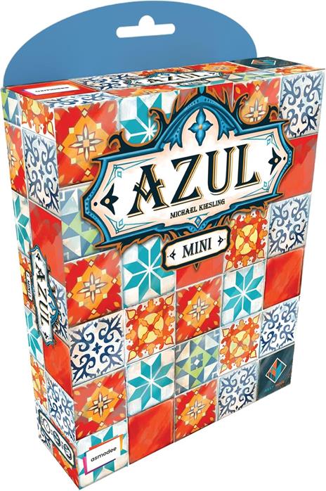 Asmodee - Azul Mini - Gioco da Tavolo in Versione Tascabile, 2-4 Giocatori, 8+ Anni, Edizione in Italiano