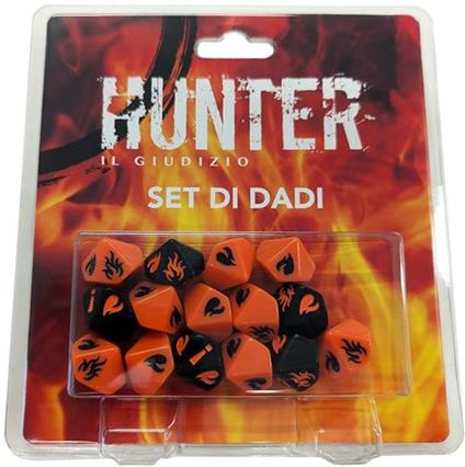 Hunter: Il Giudizio - Set di Dadi. Base. Gioco da tavolo - ITA
