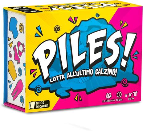 Asmodee Piles, Gioco da Tavolo, 8+ Anni, 2-8 Giocatori, Edizione in Italiano
