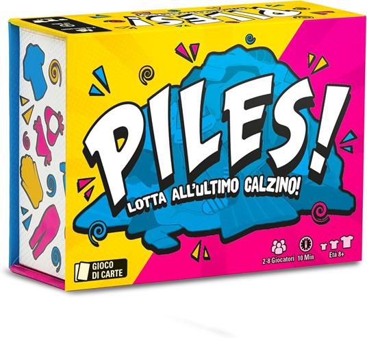 Asmodee Piles, Gioco da Tavolo, 8+ Anni, 2-8 Giocatori, Edizione in Italiano