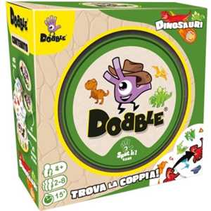 Giocattolo Dobble dinosauri. Gioco da tavolo Asmodee