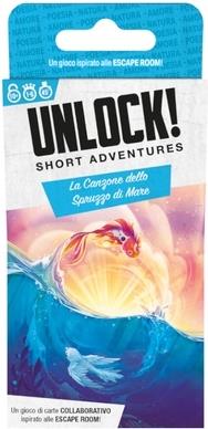 Asmodee Unlock! Short Adventures - La Canzone dello Spruzzo di Mare, Gioco da Tavolo, 10+ Anni, 1-6 Giocatori, Italiano