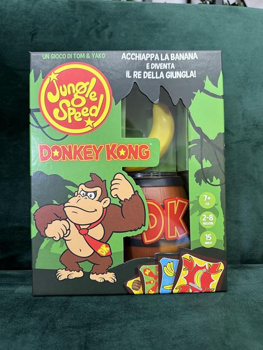 Asmodee Jungle Speed Donkey Kong Eco-Pack, Gioco da Tavolo, 2-8 Giocatori, 7+ Anni, Edizione in Italiano - 5