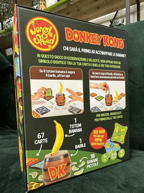Asmodee Jungle Speed Donkey Kong Eco-Pack, Gioco da Tavolo, 2-8 Giocatori, 7+ Anni, Edizione in Italiano - 6