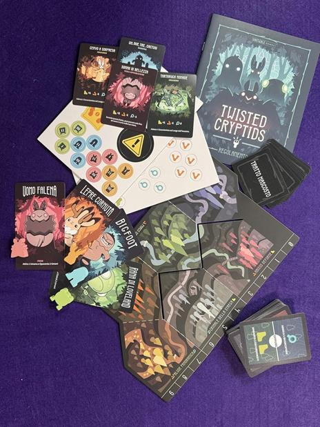 Twisted Cryptids. Gioco da tavolo - 5