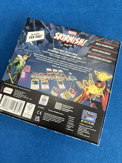 Asmodee Marvel Skirmish in New York; Gioco da Tavolo per 2 Giocatori, Età 10+ Anni. Edizione in Italiano - 2