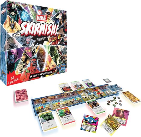Asmodee Marvel Skirmish in New York; Gioco da Tavolo per 2 Giocatori, Età 10+ Anni. Edizione in Italiano - 3