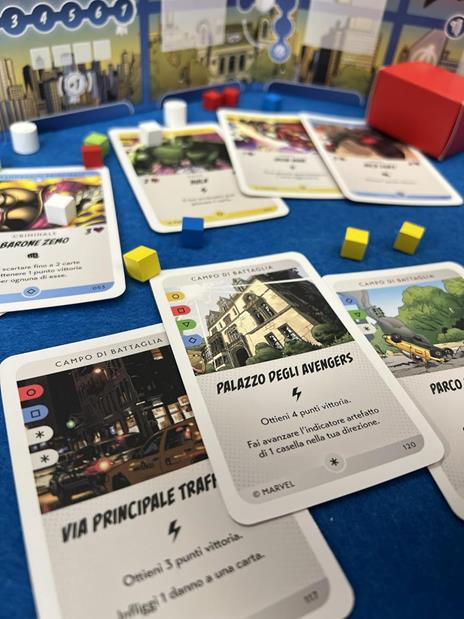 Asmodee Marvel Skirmish in New York; Gioco da Tavolo per 2 Giocatori, Età 10+ Anni. Edizione in Italiano - 5