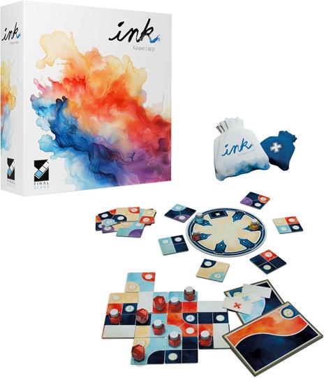 Asmodee - Ink, Gioco da Tavolo per Famiglia e Amici, Gioco di Strategia e Competitivo, 1-4 Giocatori, 8+ Anni, 45 min - 3