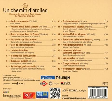 Un Chemin D'etoiles - CD Audio di Discantus - 2