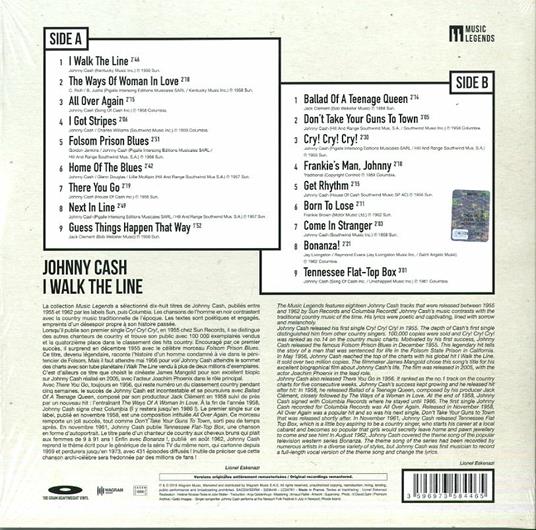 I Walk the Line - Vinile LP di Johnny Cash - 2