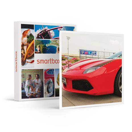 SMARTBOX - Ferrari F488 su pista: 4 giri sul Circuito di Castelletto e video incluso - Cofanetto regalo