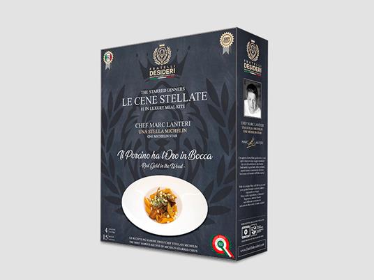 SMARTBOX - Cene stellate a casa tua: 1 Kit per preparare le ricette dello Chef Marc Lanteri - Cofanetto regalo - 5