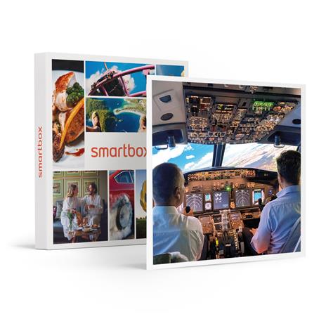 SMARTBOX - Ai comandi di un Boeing 737: addestramento e volo con simulatore professionale - Cofanetto regalo