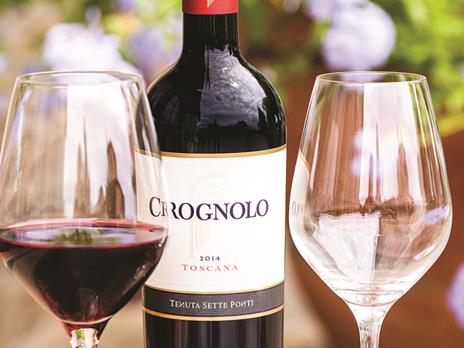 SMARTBOX - Aperitivo elegante: 3 vini targati Tenuta Sette Ponti con consegna a domicilio - Cofanetto regalo - 5