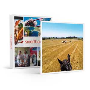 Idee regalo SMARTBOX - Tra natura e sapori romani: lezione ed escursione a cavallo con aperitivo tipico - Cofanetto regalo Smartbox