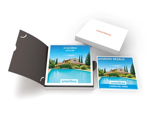 SMARTBOX - 3 giorni nel verde - Cofanetto regalo - 2 notti con colazione per 2 persone - 2