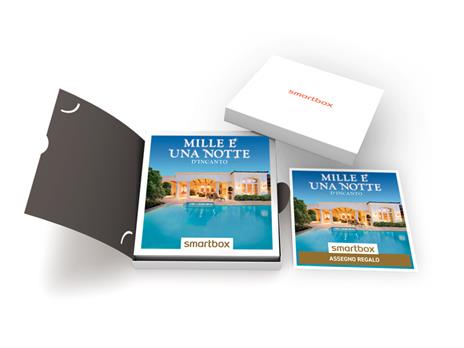 SMARTBOX - Mille e una notte d'incanto - Cofanetto regalo - 1 o 2 notti con colazione o 1 notte con colazione e cena o perco - 2