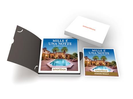SMARTBOX - Mille e una notte di meraviglia - Cofanetto regalo - 1, 2 o 3 notti con scelta tra colazione, aperitivo, percorso - 2