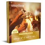 SMARTBOX - Congratulazioni - Cofanetto regalo - 1 soggiorno o 1 soggiorno con cena o trattamento benessere, o 1 cena o 1 pau