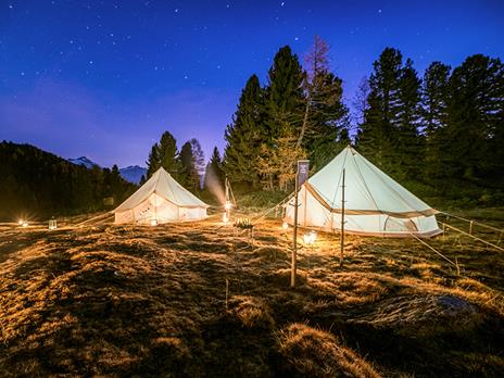 SMARTBOX - Avventura Glamping in Alto Adige: 1 notte con barbecue ed escursione all'alba - Cofanetto regalo - 4