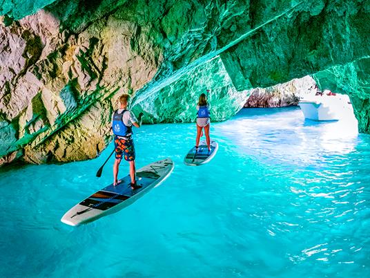 SMARTBOX - Giro di Capri: un'emozionante escursione in Stand Up Paddle board per 2 persone - Cofanetto regalo - 2