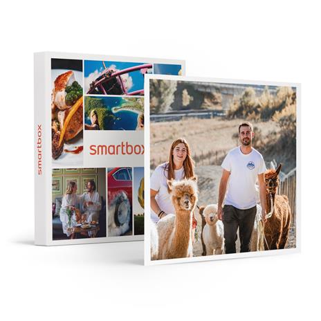 SMARTBOX - A spasso con gli alpaca: slow trekking in una fattoria per 2 adulti e 1 bambino - Cofanetto regalo