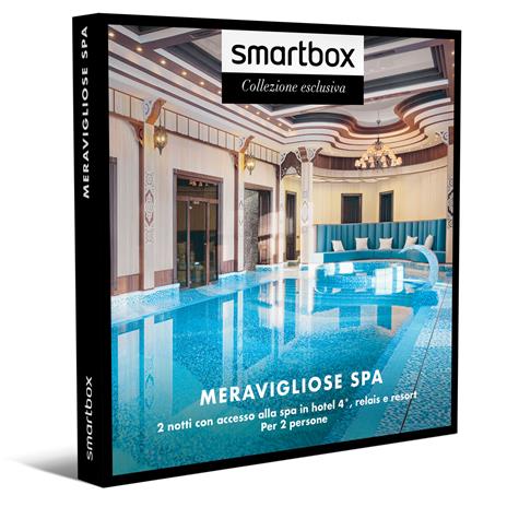 SMARTBOX - Meravigliose Spa - Cofanetto regalo - 2 notti con accesso alla Spa in hotel 4*, relais e resort per 2 persone