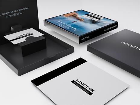 SMARTBOX - Oasi di benessere - Cofanetto regalo - 1 ingresso di 5h presso un centro QC Terme e un regalo benessere per 2 persone - 2