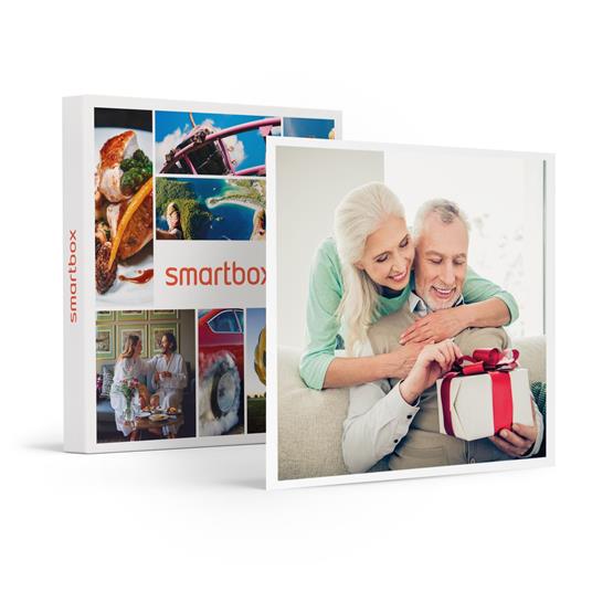 SMARTBOX - Regali di Natale speciali per papà: soggiorni, relax, cene o avventure a scelta per 2 - Cofanetto regalo