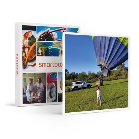 SMARTBOX - In mongolfiera tra il Parco del Ticino e Milano: volo pomeridiano per 2 con aperitivo - Cofanetto regalo