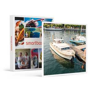 Idee regalo SMARTBOX - Io e te sul Lago di Como: gita privata in barca con aperitivo e cena in delizioso ristorante - Cofanetto regalo Smartbox