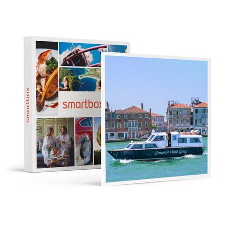 SMARTBOX - Tour pomeridiano a Murano, Burano e Torcello e visita a una vetreria e merletteria per 4 - Cofanetto regalo