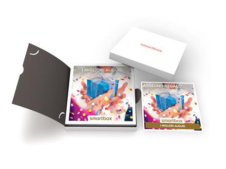 SMARTBOX - I migliori auguri - Cofanetto regalo - 1 sfiziosa degustazione o 1 momento relax o 1 attività sportiva per 1 o 2 persone - 2