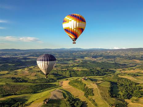 SMARTBOX - Sorvolando la Toscana: volo in mongolfiera con Prosecco Breakfast per 1 persona - Cofanetto regalo - 2