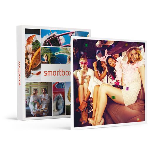 SMARTBOX - Addio al nubilato a Roma: tour di gruppo in limousine con aperitivo, Spritz, Prosecco e sessione foto ricordo - Cofanetto regalo