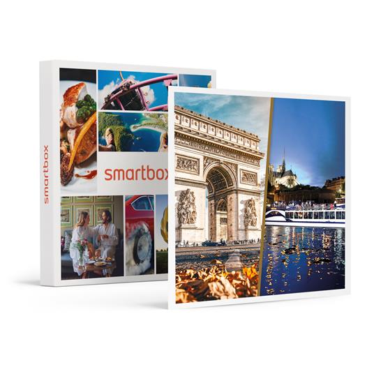 SMARTBOX - Parigi da sogno: 2 notti con romantica cena in battello sulla Senna - Cofanetto regalo