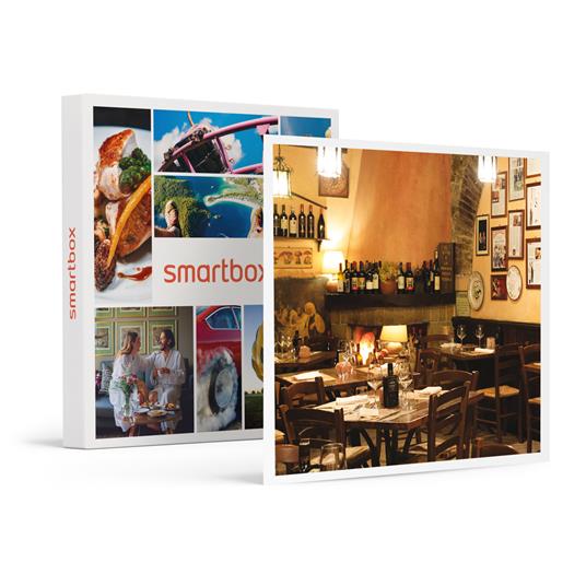 SMARTBOX - L’Italia a tavola con Slow Food Osterie: 1 pranzo o 1 cena di 3 portate e bottiglia di vino - Cofanetto regalo