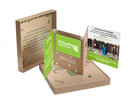 SMARTBOX - Evasione & relax nella natura - Cofanetto regalo - 1 o 2 notti con colazione e possibile attività nel verde o percorso benessere per 2 persone - 2