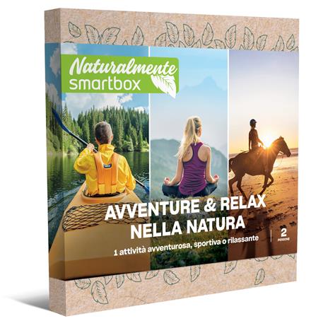 SMARTBOX - Avventure & relax nella natura - Cofanetto regalo - 1 attività sportiva o rilassante per 2 persone