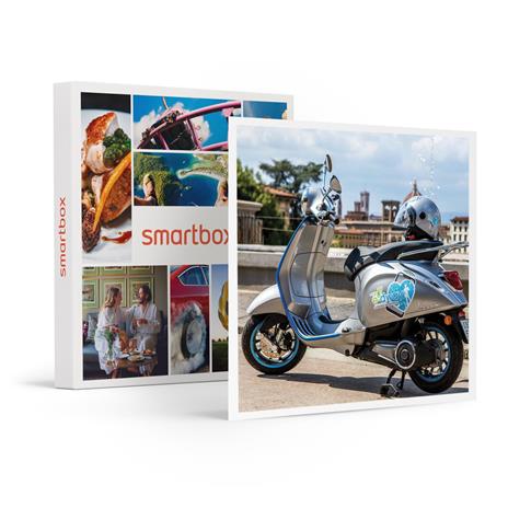 SMARTBOX - Tour in vespa elettrica al Castello in Chianti Fiorentino con degustazione vini per 2 - Cofanetto regalo