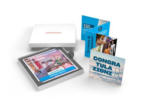 SMARTBOX - Notti romantiche in Europa - Cofanetto regalo - 1 o 2 notti con colazione per 2 persone - 2