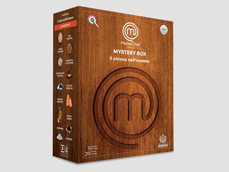 SMARTBOX - Delizie a domicilio: 1 MasterChef Mystery box a scelta tra 5 proposte e 2 calici Tognana - Cofanetto regalo - 2