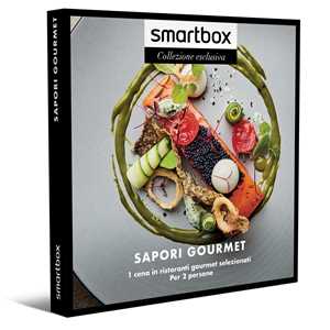 Idee regalo SMARTBOX - Sapori gourmet - Cofanetto regalo - 1 cena in selezionati ristoranti gourmet per 2 persone Smartbox